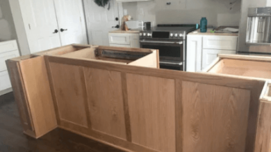 white oak kitchen cabinets