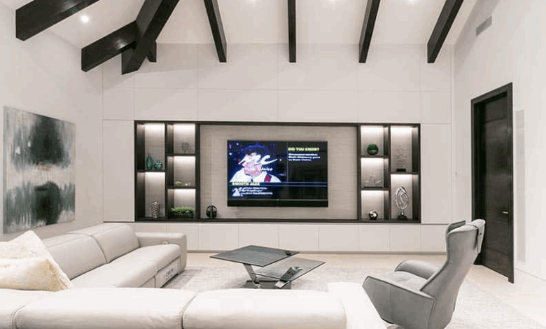 Style Your Living Room With a Custom Entertainment Center