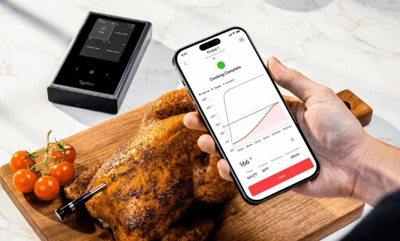 Smart Wireless Thermometer: Monitor the Food Temperature from Your Phone