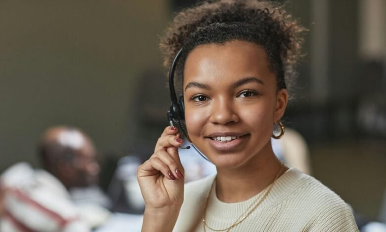 business phone customer service