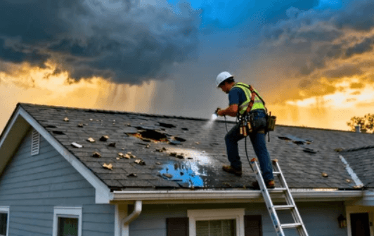 7 Common Signs of Roof Damage After a Storm