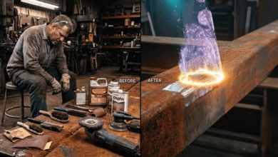 The End Of Scrubbing: How Lasers Make Old Metal Look Like New In Seconds