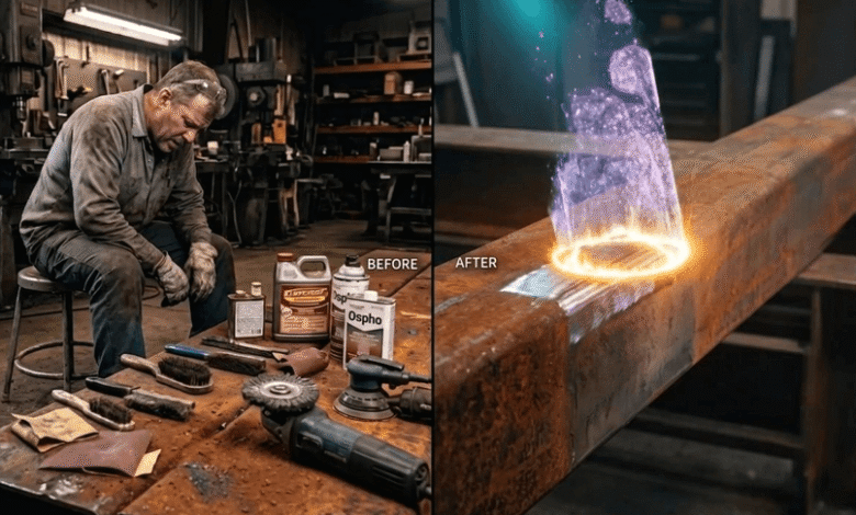 The End Of Scrubbing: How Lasers Make Old Metal Look Like New In Seconds