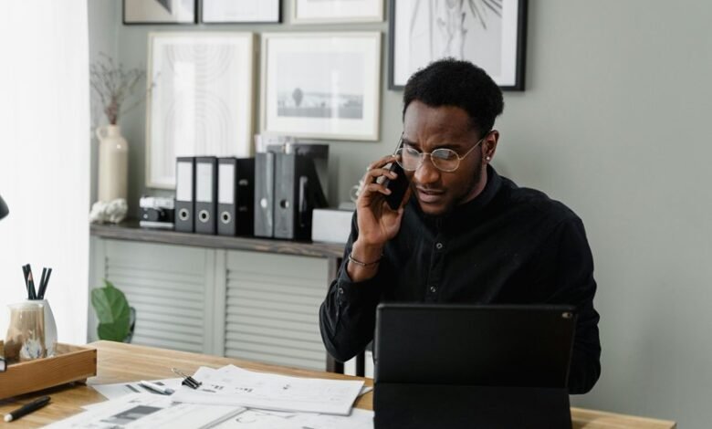 account and call log identifiers listed