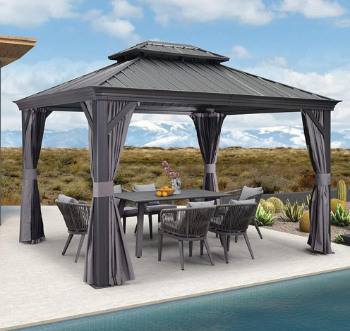 What Makes a Hardtop Gazebo the Best Outdoor Shade Solution?