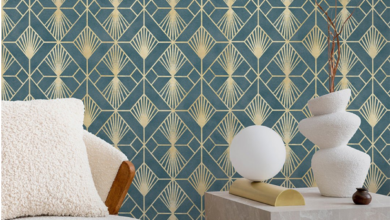 How to Use Art Deco and Art Nouveau Wallpaper in Modern Interiors