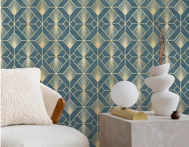 How to Use Art Deco and Art Nouveau Wallpaper in Modern Interiors