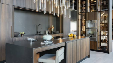 Artisan Lighting in the DOCA Boston Showroom