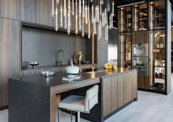 Artisan Lighting in the DOCA Boston Showroom
